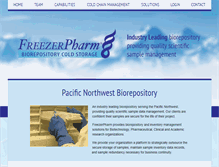 Tablet Screenshot of freezerpharm.com